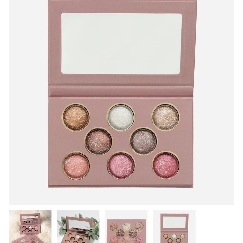 Baked Terracotta Palette - Shimmering Neutrals